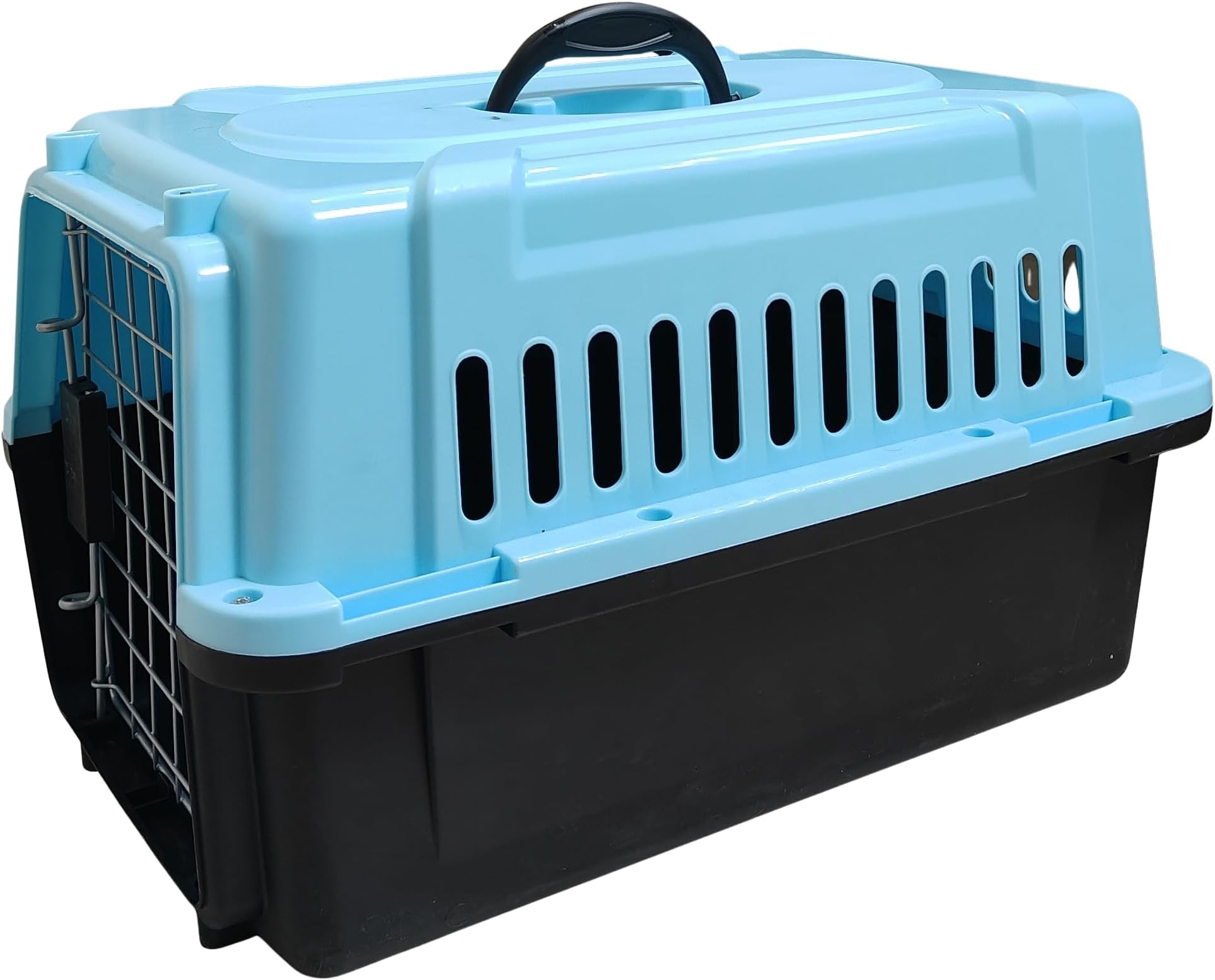 Pet Carrier for Cats and Dogs - Cat Carrier and Dog Crate, Breathable Box Travel Kennel for Cats, Kittens, and Small Dogs - Cat Cage, Cat Bag, Dog Cage for Trips and Outdoor Use (Multicolor)