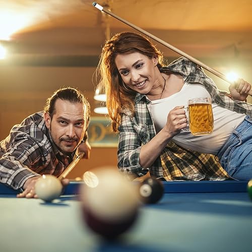 Miniatura 6 de Puntas para palos de billar, 12 juegos de puntas de repuesto para taco de piscina con piscinas blancas, casquillos grises atornillables para