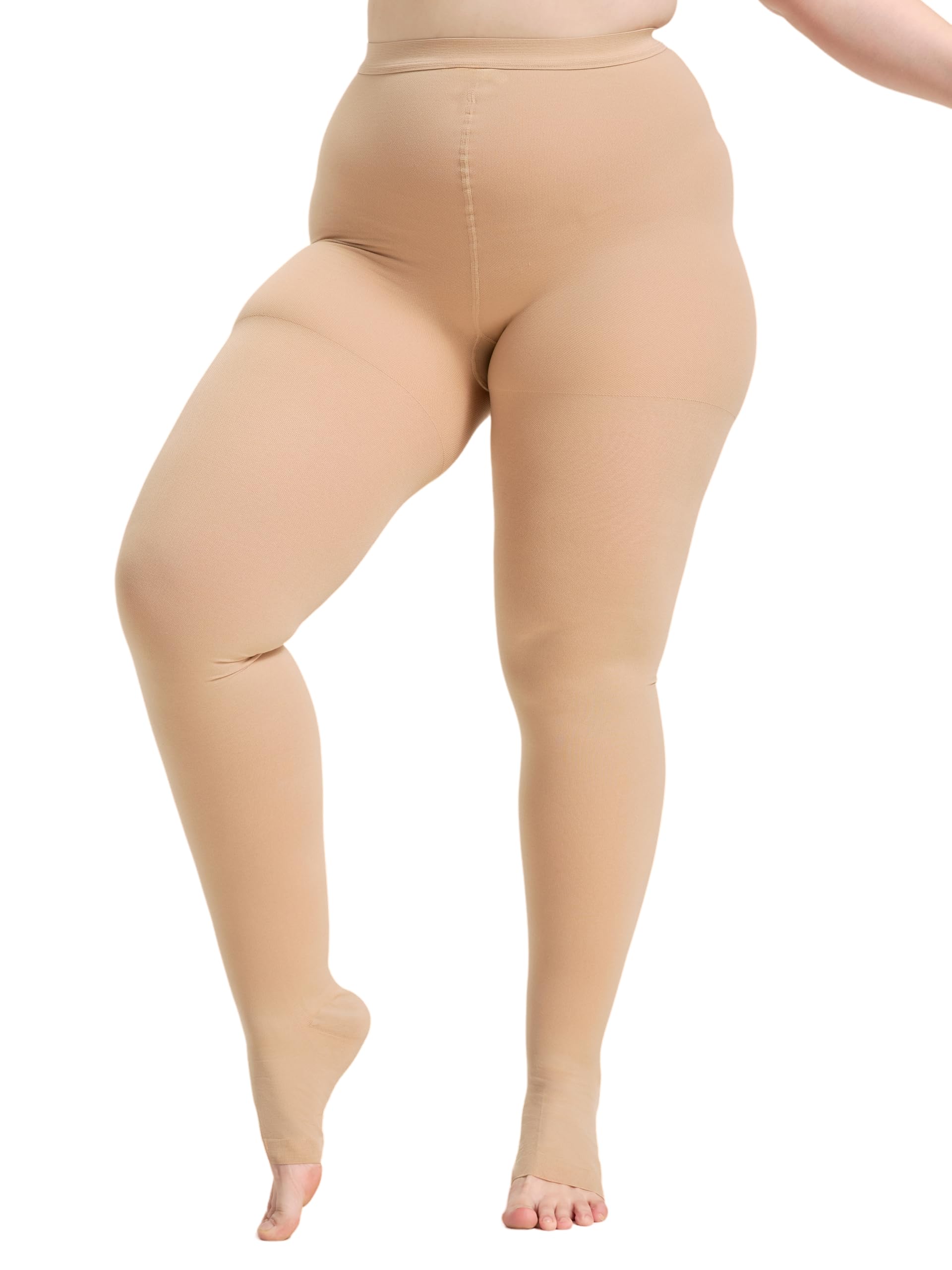 MGANG Plus Size Compression Pantyhose