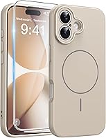 Vista 132 de FNTCASE - Funda para iPhone 15, iPhone 14 y iPhone 13, magnética, translúcida, fina y antigolpes, protección de grado militar, resistente a caídas