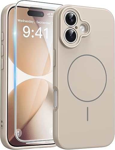 Miniatura 133 de FNTCASE Funda para iPhone Air: [Compatible con Magsafe] Fundas translúcidas mate con [protección completa de la cámara] [protector de pantalla]