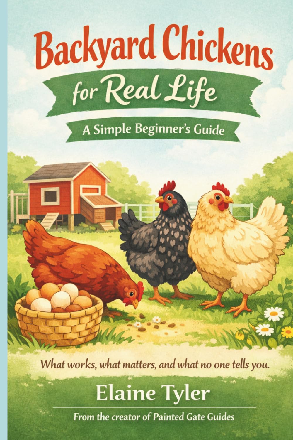 Backyard Chickens For Real Life: A Simple Beginner’s Guide for First-Time Chicken Keepers