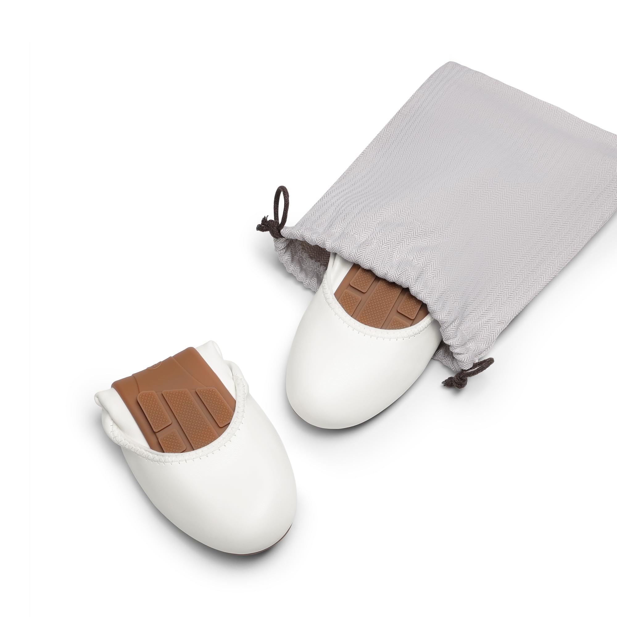 DREAM PAIRS Ballerines Femme Confortable Chaussures Plates pour Femmes Chaussures Pliables Légère et Flexible