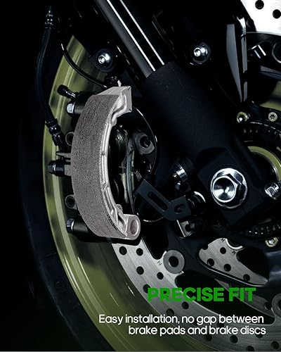 Miniatura 5 de SCITOO Pastillas de freno 351 para Honda Big Ruckus 250 2005-2006 pastillas de freno traseras semimetálicas