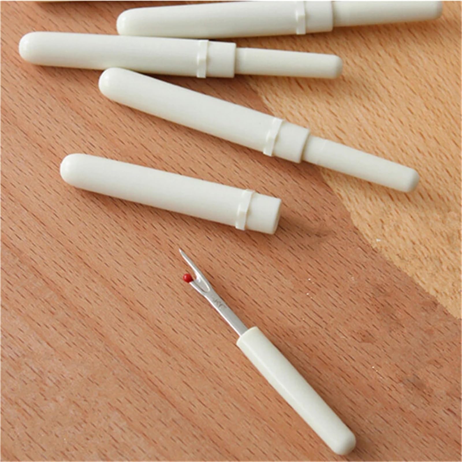 Desgarradores de Costuras 30 60 120 Uds. Destapador Hilo con Mango plástico for Costura, Manualidades, Punto, Bricolaje(60pcs)
