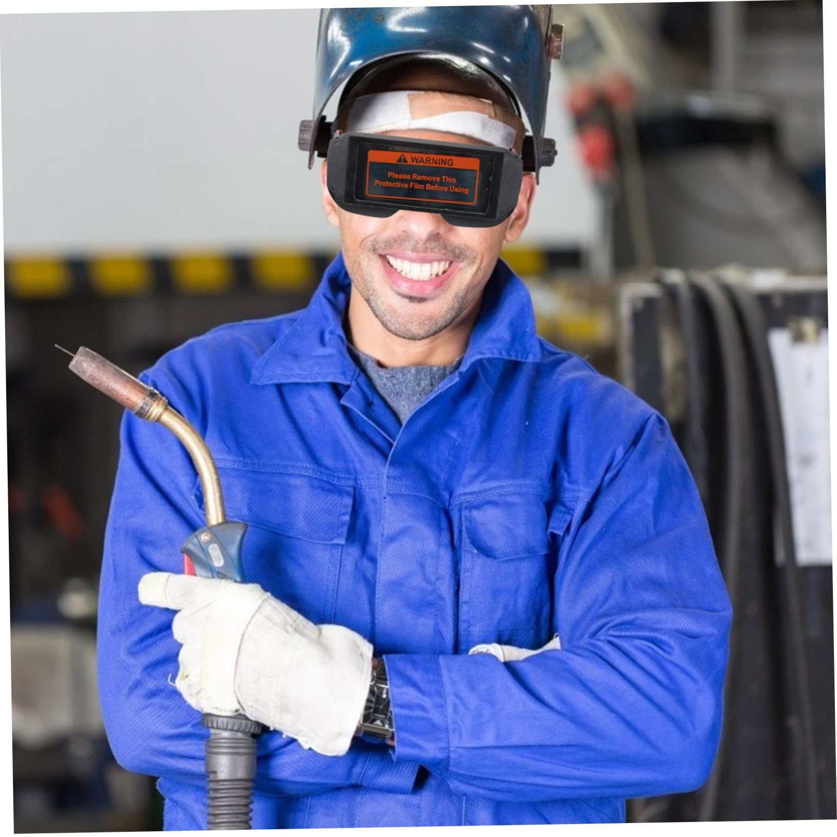 UKCOCO 3stücke Auto-dunkel-schweißbrille Mit Einstellbarem Filter Schutzbrille Für Schweißer Uv-schutz Anti-beschlag Leichte Und Langlebige Schweißer-goggles Für Sicheres Arbeiten