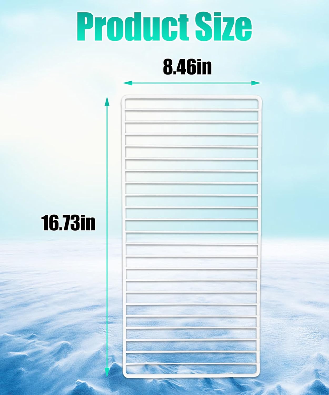 2932627025 RV Refrigerator/Freezer Wire Shelf Compatible With Dometic RV Refrigerators,Replace 2932627025