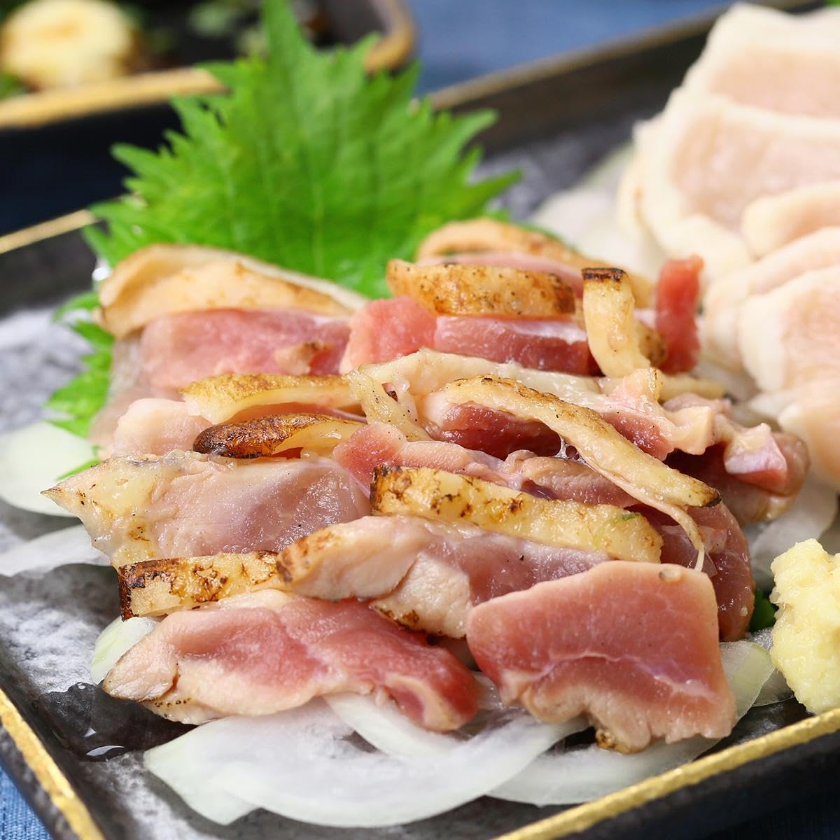 5個購入で柚子胡椒おまけ！九州の定番料理 鶏たたき 炭火焼き【1】むね肉スライス…