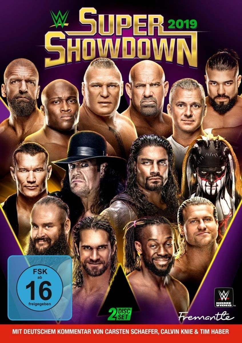 Wwe: Super Showdown 2019 [Alemania] [DVD] Disco Oficial de Combates Internacionales