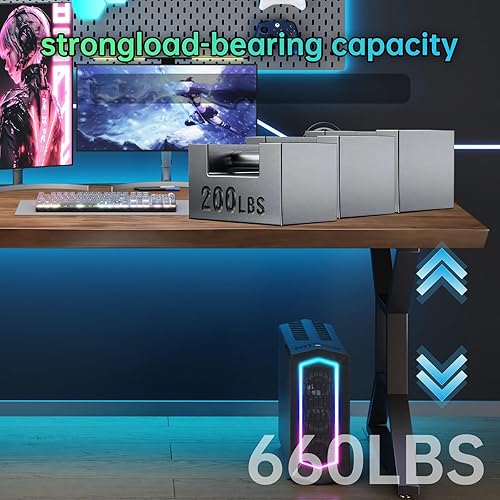 Miniatura 7 de Escritorio de computadora de madera maciza simple y moderno, de 55 pulgadas, grande, largo, para estudio, mesa de comedor para oficina en casa