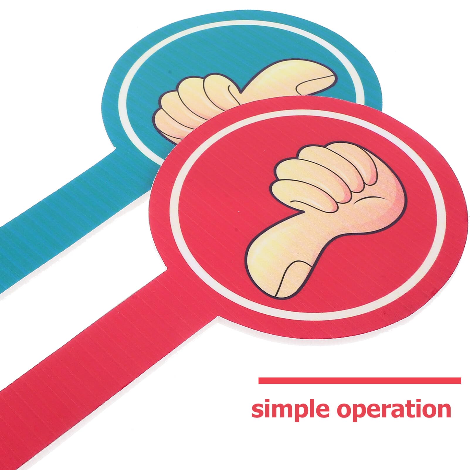 Ja/Nein Abstimmungspaddel - Wiederverwendbare Tafeln Für Klassenzimmer & Spiele