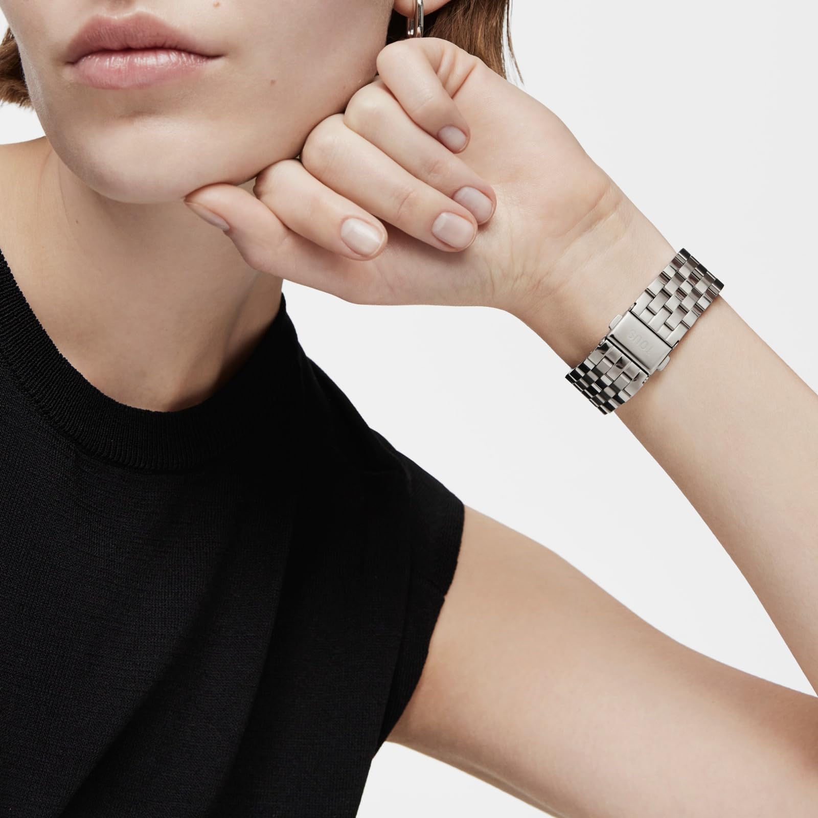 TOUS Watches d-Logo Reloj para Mujer Digital de Cuarzo con Brazalete de Acero Inoxidable 200351021