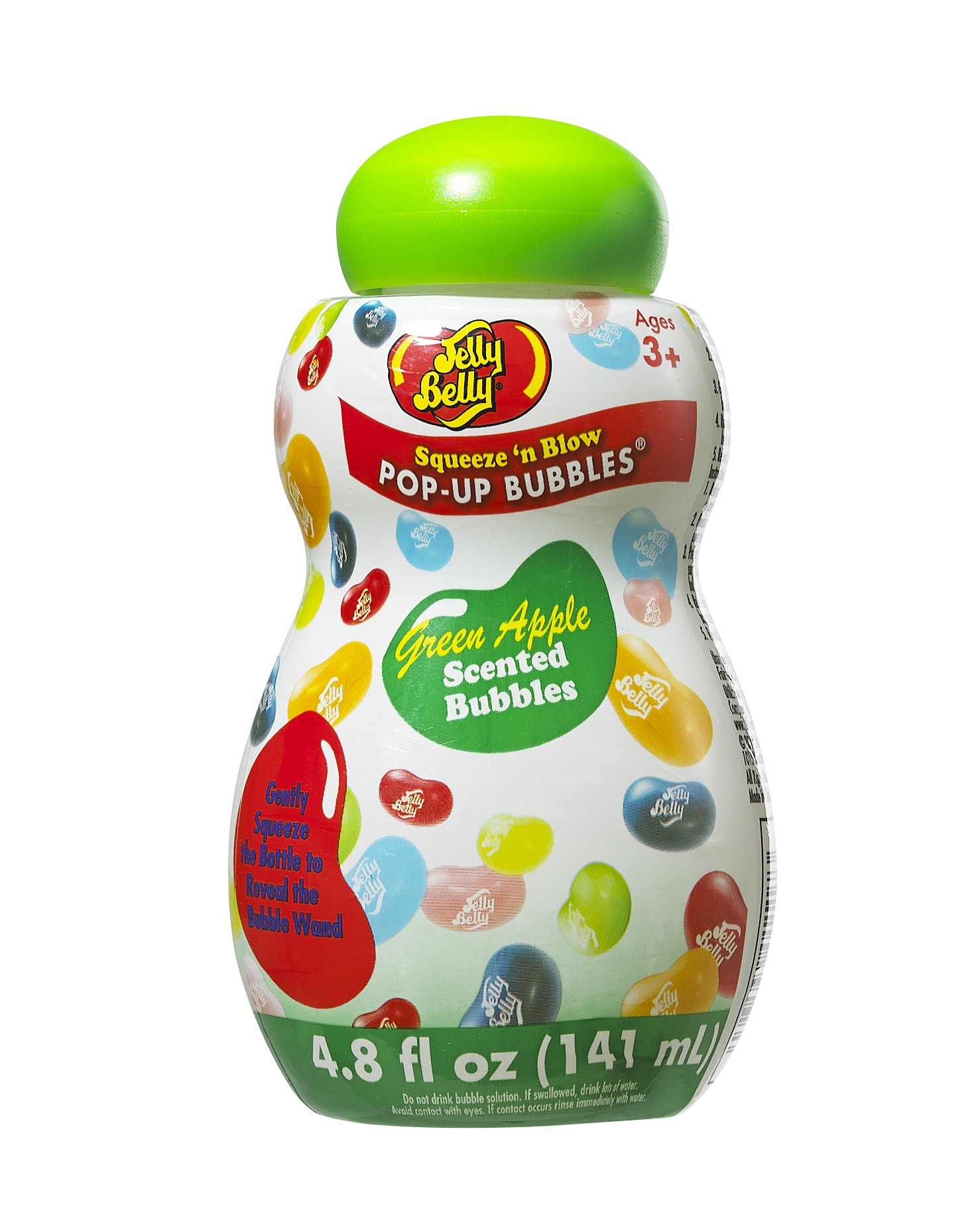 Little Kids Jelly Belly Squeeze 'n Blow Pop-Up Bubbles (Pack