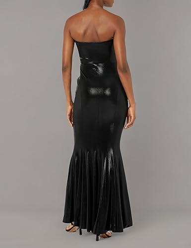 Miniatura 3 de Norma Kamali Vestido de cola de pez sin tirantes para mujer