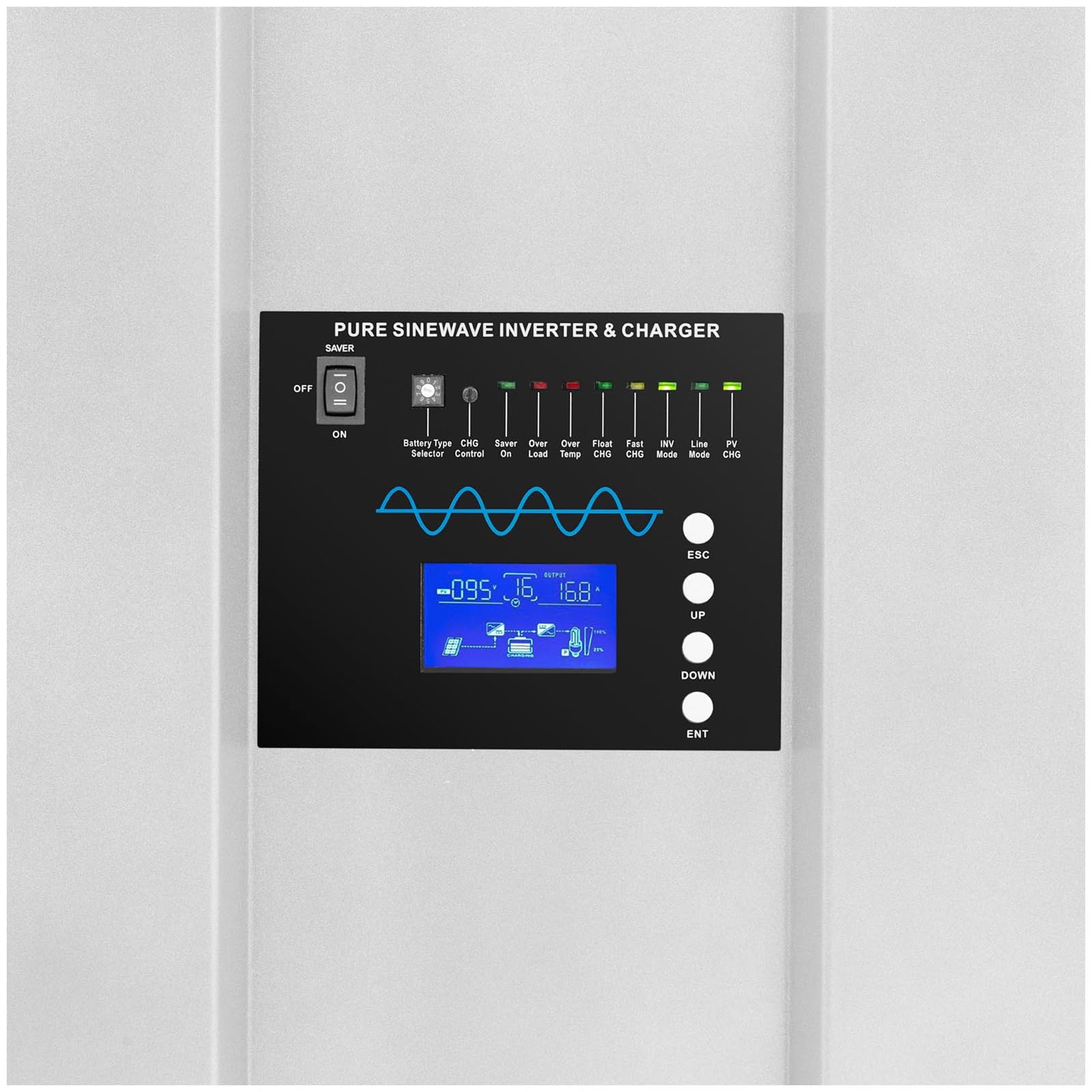 MSW Onduleur Solaire - Hors Réseau - MPPT - 8 KW - 88% d'Efficacité - pour Panneau Photovoltaïque