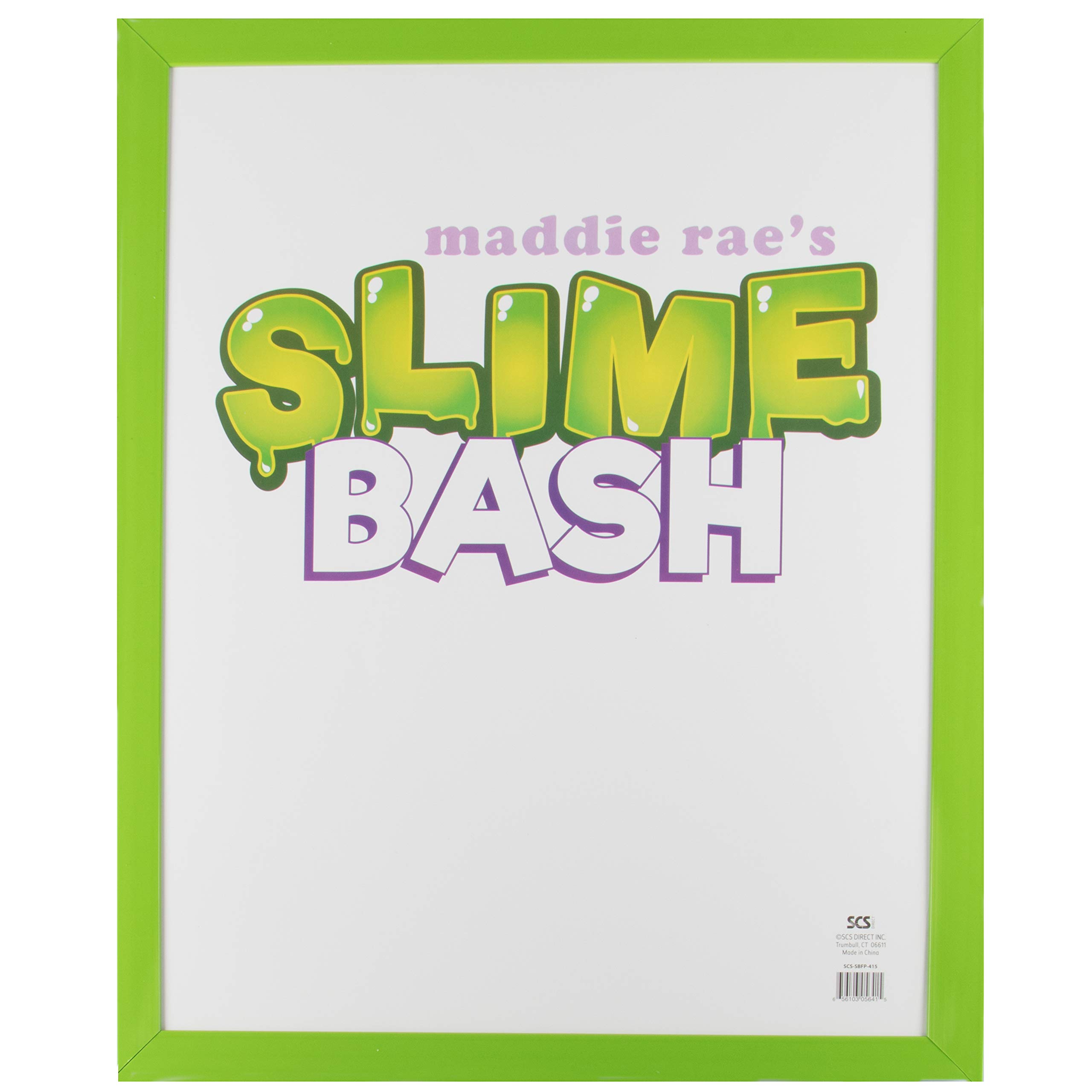 Buy SCS Direct Maddie Rae's Slime Bash Large Picture Frame (16x20 Inches) Green Plastic Frame