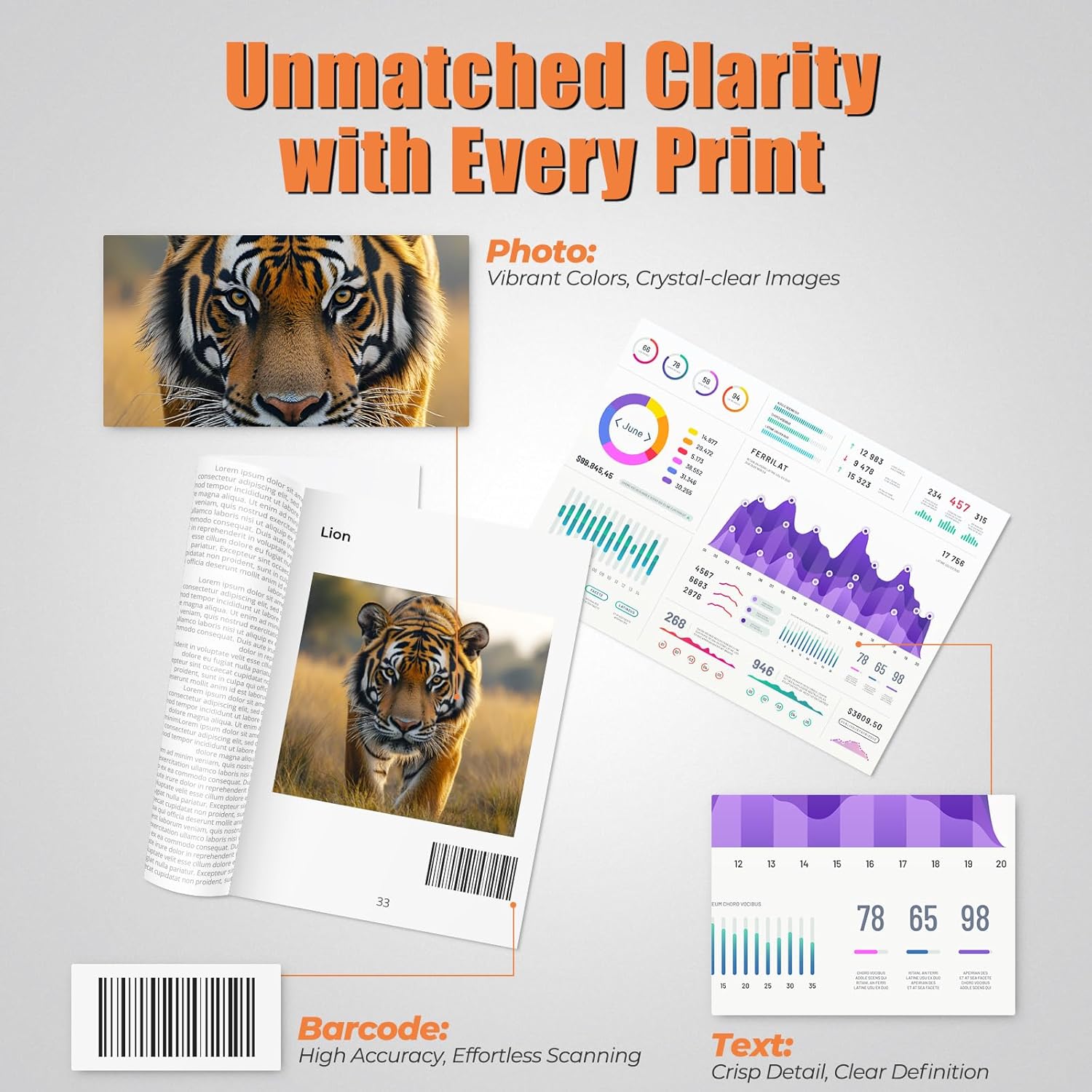 68 Ink Cartridges for Envy 6555e 6155e Ink Compatible with HP 68 Black Color Ink Cartridges Combo Pack Compatible with Envy 6552e 6555e 6155e 6152e 6558e 6552 e 6555 e Printer (1 Black, 1 Tri-Color)