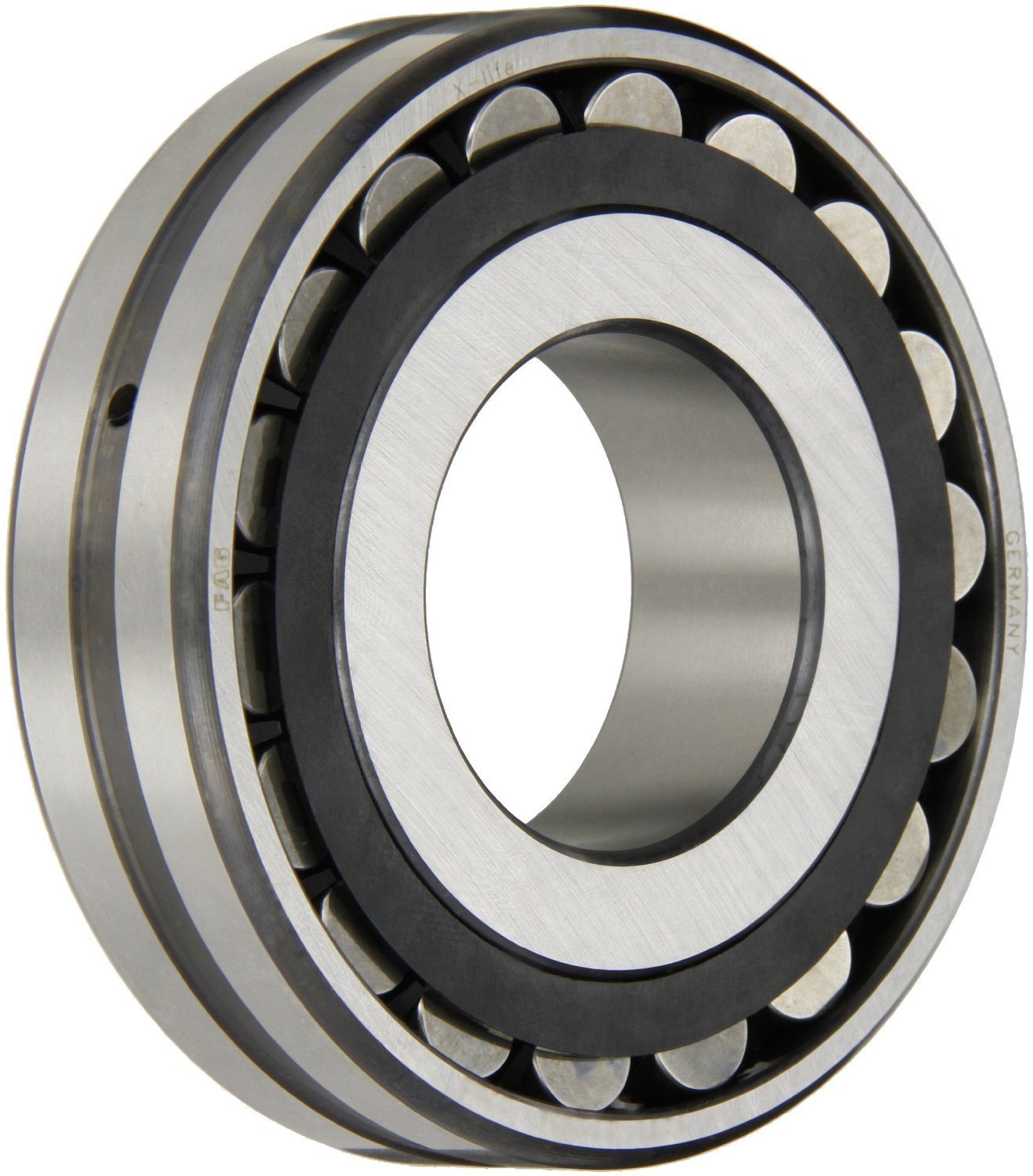 FAG Bearings 21313E1K-TVPB-C3 Spherical Roller Bearing, Tapered Bore, Polyamide/Nylon Cage, C3 Clearance, Metric, 65mm ID, 140mm OD, 33mm Width