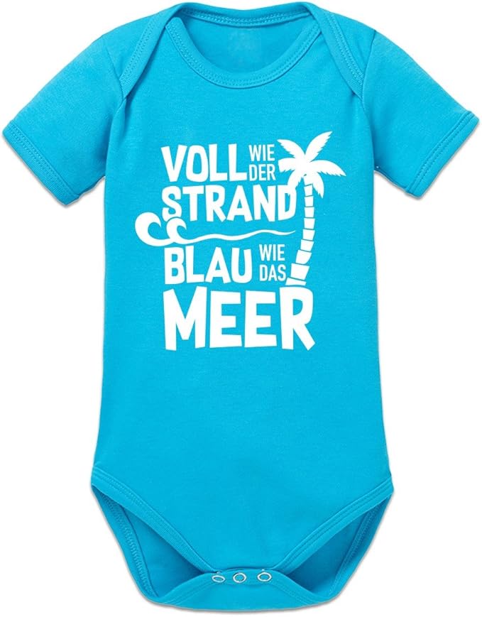 Blau Wie Das Meer Voll Wie Der Strand