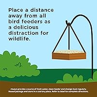 Vista 3 de Kaytee Mezcla de Alimento para Vida Silvestre de Patio para Ardillas, Ardillas Terrenas, Conejos y Otra Vida Silvestre del Patio, 5 Libras