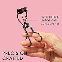 Vista 7 de JAPONESQUE Extreme Lash Curler - Scissor Comfort Handle, Deep Curl, Keeps Lashes Curled for 8 Hours, High Arch Design, for Natural or False Lashes