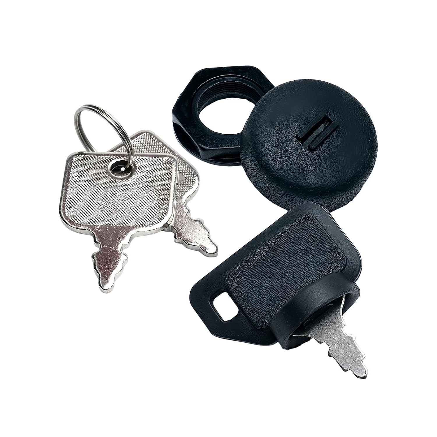 Ignition Switch with 3 Keys with Dust Guard Kit 128010 1-543070 83-0020 Fits for Bobcat