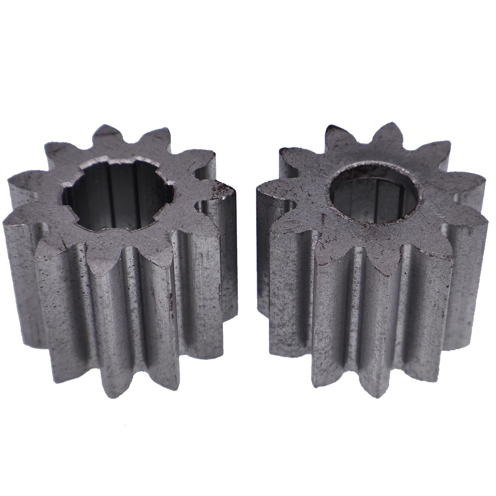 IEQFUE Pignone GX20053 per settore sterzo, 2 pezzi, compatibile con John Deere D100 110 160 170 LA140 LA145 LA150 LA155 102 105 115 125 135 145 LA165 LA175 X110 X120. Tosaerba LA120