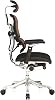 Ergohuman PRO EHP-HBM KM-13 Older Model Ergonomic Pro Office Chair with Headrest, Elastomeric Mesh, Molded Urethane Seat