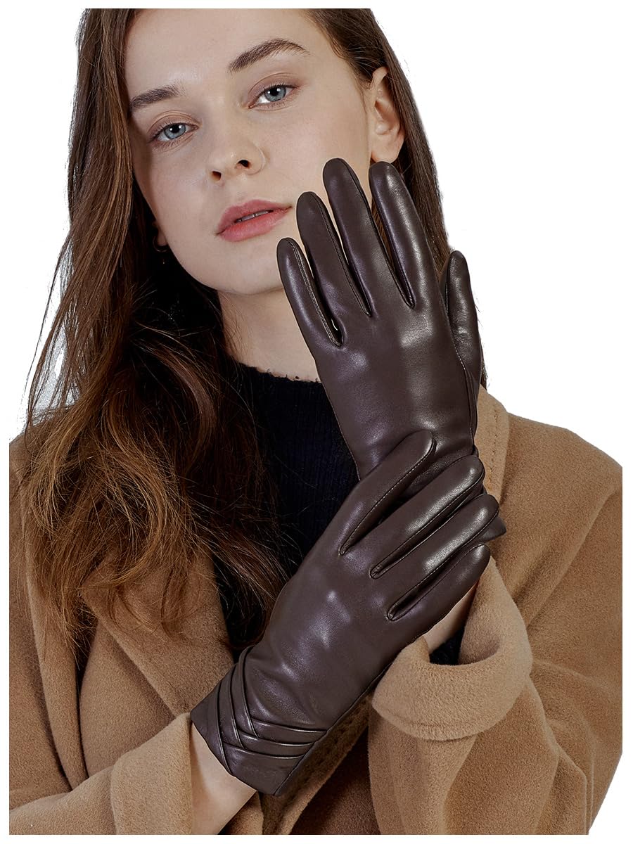 GUCCIレディースレザードライビンググローブS GUCCIレディースレザードライビンググローブS ホースビット付き