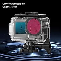 Vista 5 de CPL/UV/ND8/16/32/64 - Juego de filtros compatibles con DJI Osmo Action 3, filtro de polarizadores circulares CPL, filtro de lente de cámara, filtro