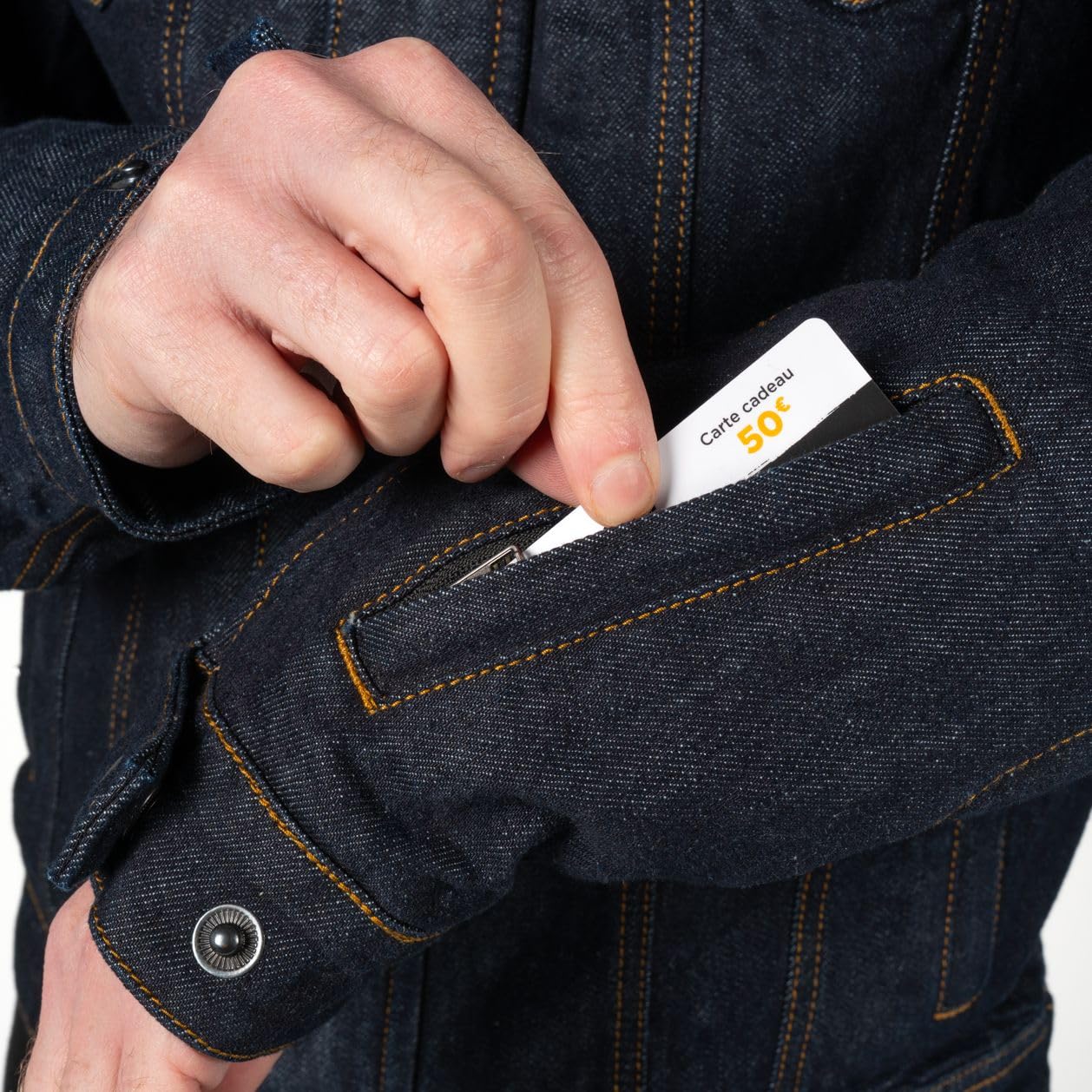 Veste Jean Moto DNM BLOUZ Homme Homologué EN17092 AA Été S