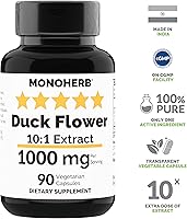Vista 3 de MONOHERB Extracto de Flor de Pato 1000 mg - 90 Cápsulas Vegetarianas