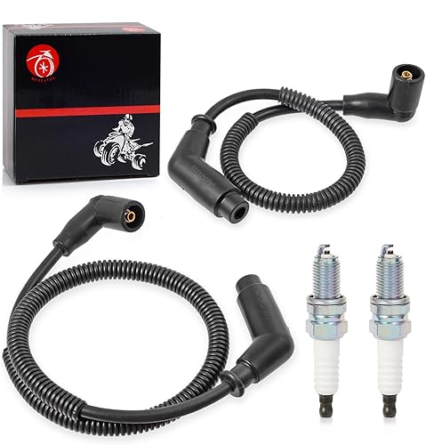 Miniatura 4 de Bujía y tapa de alambre de 15 pulgadas/24.4 pulgadas para Can Am Commande Renegade Outlander MAX 500 570 650 800 800R 1000 1000R Bombardier TRAXTER