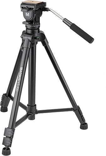 Miniatura 2 de Magnus VT-300, trípode para video con cabeza fluida