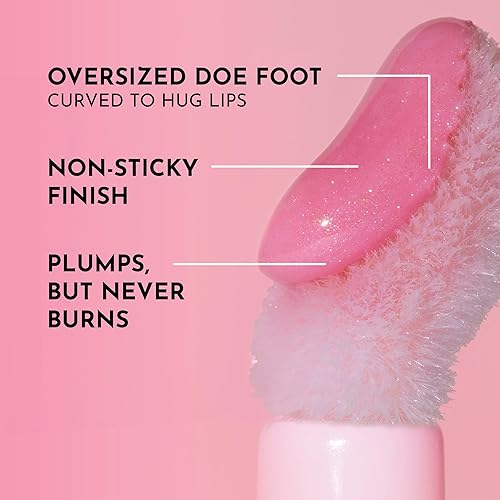 Miniatura 3 de Lawless Forget the Filler Lip Plumping Line Smoothing Gloss - Violet Bloom - Brillo de labios voluminizador prémium con ingredientes naturales