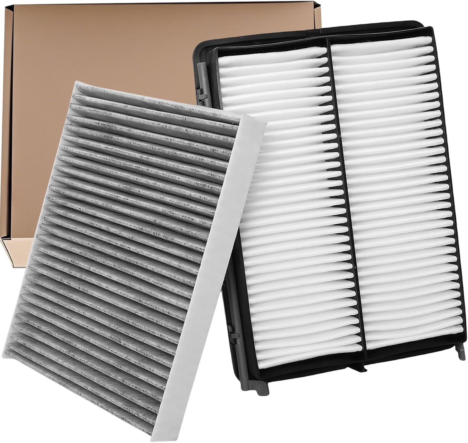 Engine & Cabin Air Filter Replacement Kit Compatible with Kia Sorento 2020 2019 2018 2017 2016– Fits OEM 97134-C6900, C6C79-AC000, CF12161, WP10370, 28113-A9100