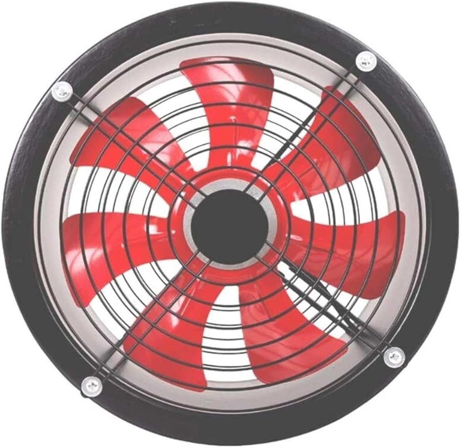 Black Exhaust Fan,12 Inch,High Performance, Commercial Grade Fans Ventilation Fan Air Vent Gable Ventilator Attic Silent