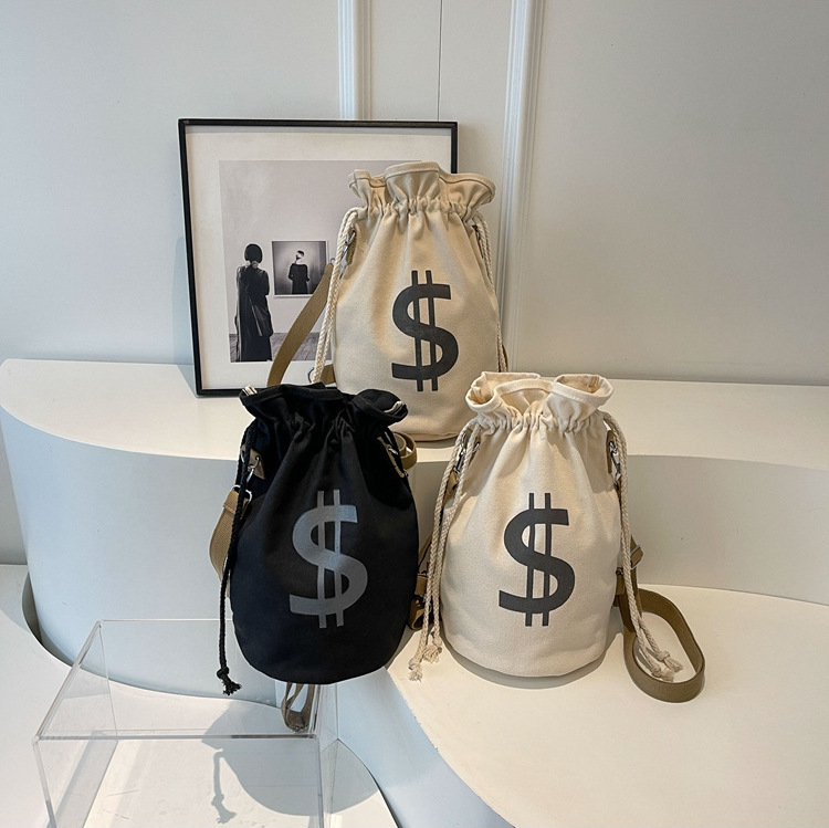 Amazon.com | AseiTaku Novelty Canvas Drawstring Backpack with