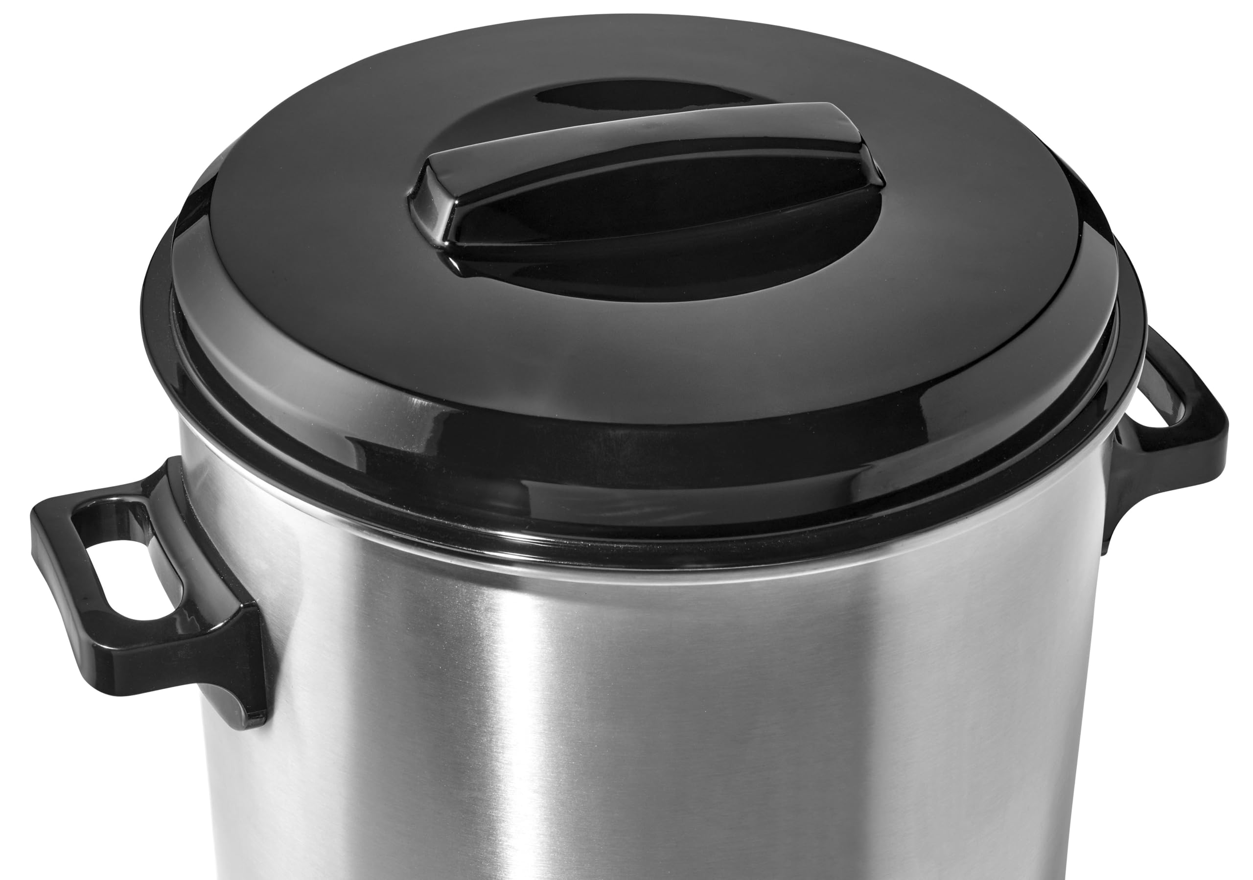 Tarrington House Mehrzweck Einkocher PB27S, 46 x 41 x 48 cm, mit Ablaufhahn, 1800 W, 20 L, silber/schwarz