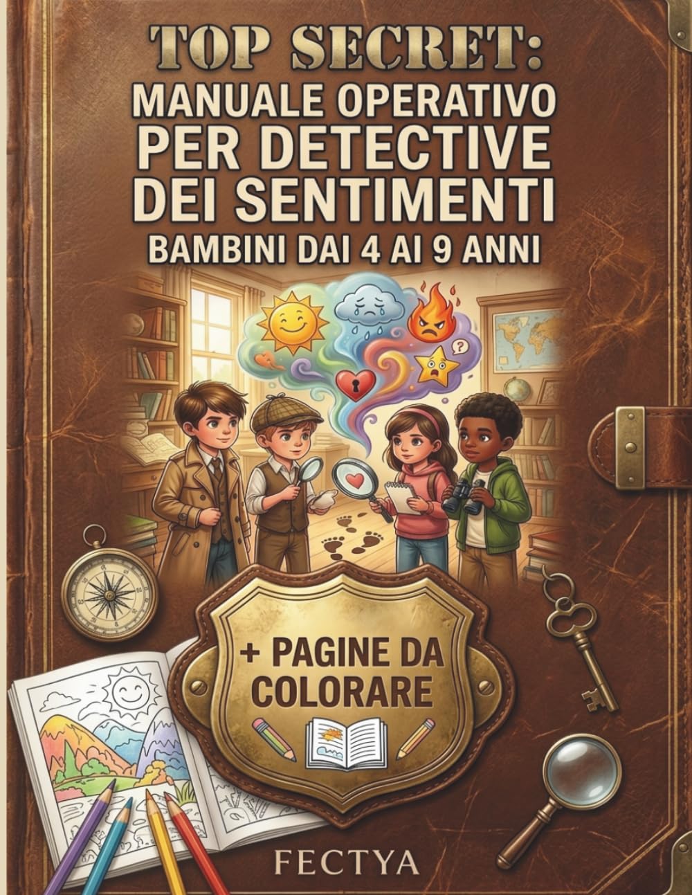 Top secret: manuale operativo per detective dei sentimenti: Osserva, scrivi e dai colore ai tuoi pensieri: la guida pratica per trasformare rabbia, ansia e tristezza nelle tue più grandi alleate.