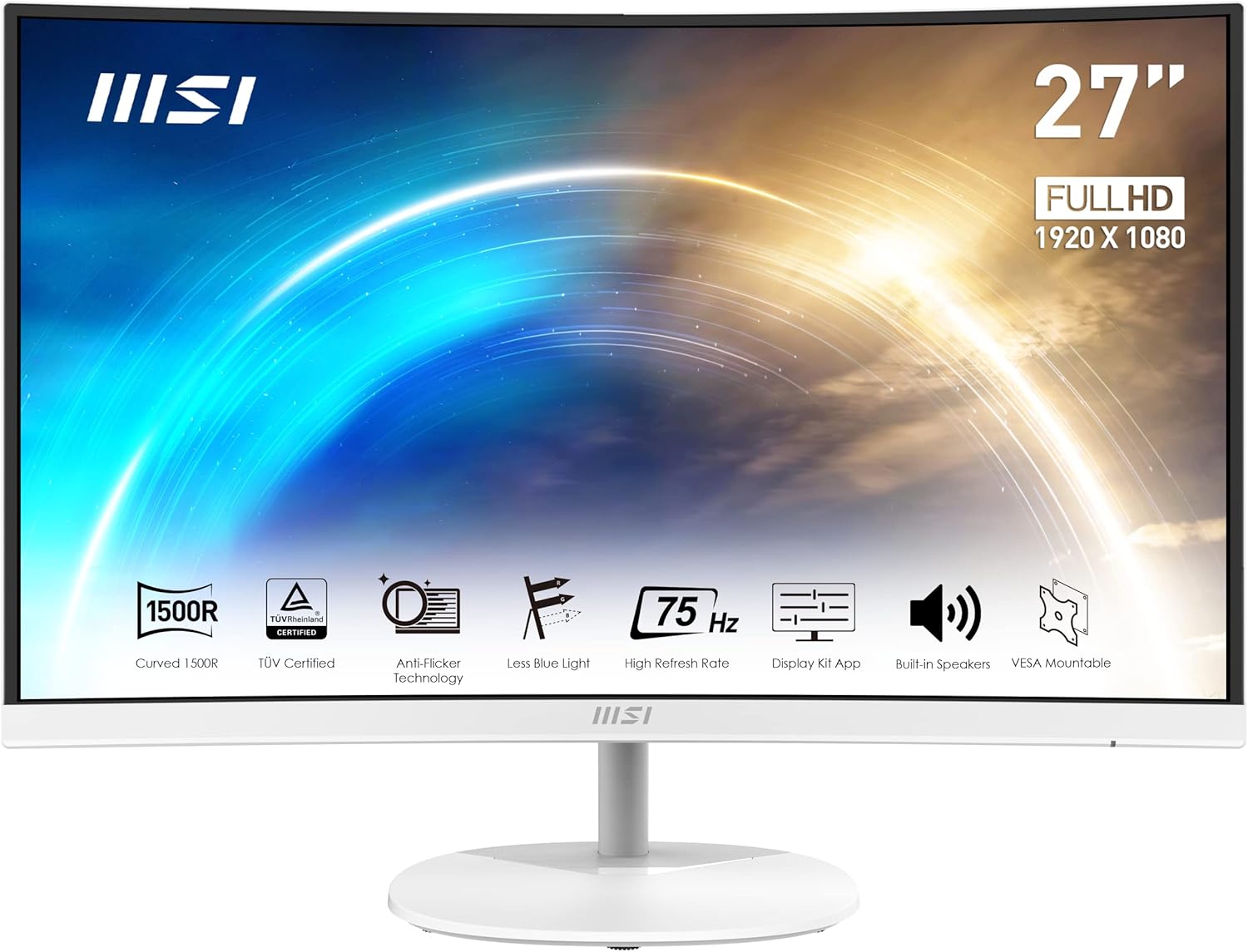 MSI Full FHD AntiGlare 5ms 1920 x 1080 Free Sync 75Hz Refresh Rate FHD