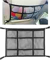 Rete Portaoggetti Da Soffitto Auto 90x65cm - Universale Per SUV E Furgoni - Foto 11