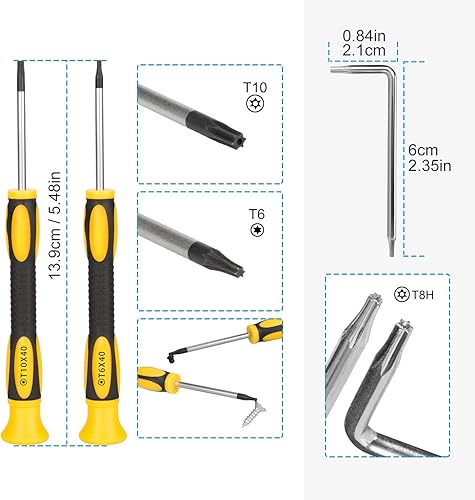 Miniatura 6 de Destornillador Triwing para Nintendo de Keten kit de herramientas de reparación profesional destornillador triwing para Nintendo New 3DS y Nintendo