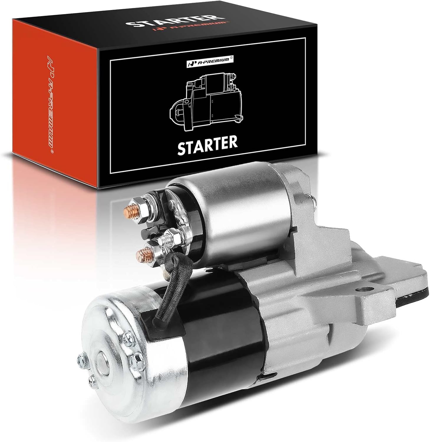 A-Premium Starter Motor Compatible with Ford Explorer 13-16, Escape 13-17, Fusion 12-16, Focus 11-16, Edge 13-18, Taurus 13-16 & Lincoln MKZ 13-16, MKC 15-16, MKT, 2.0L 2.3L 2.5L, 12V 1.4KW 11T CW