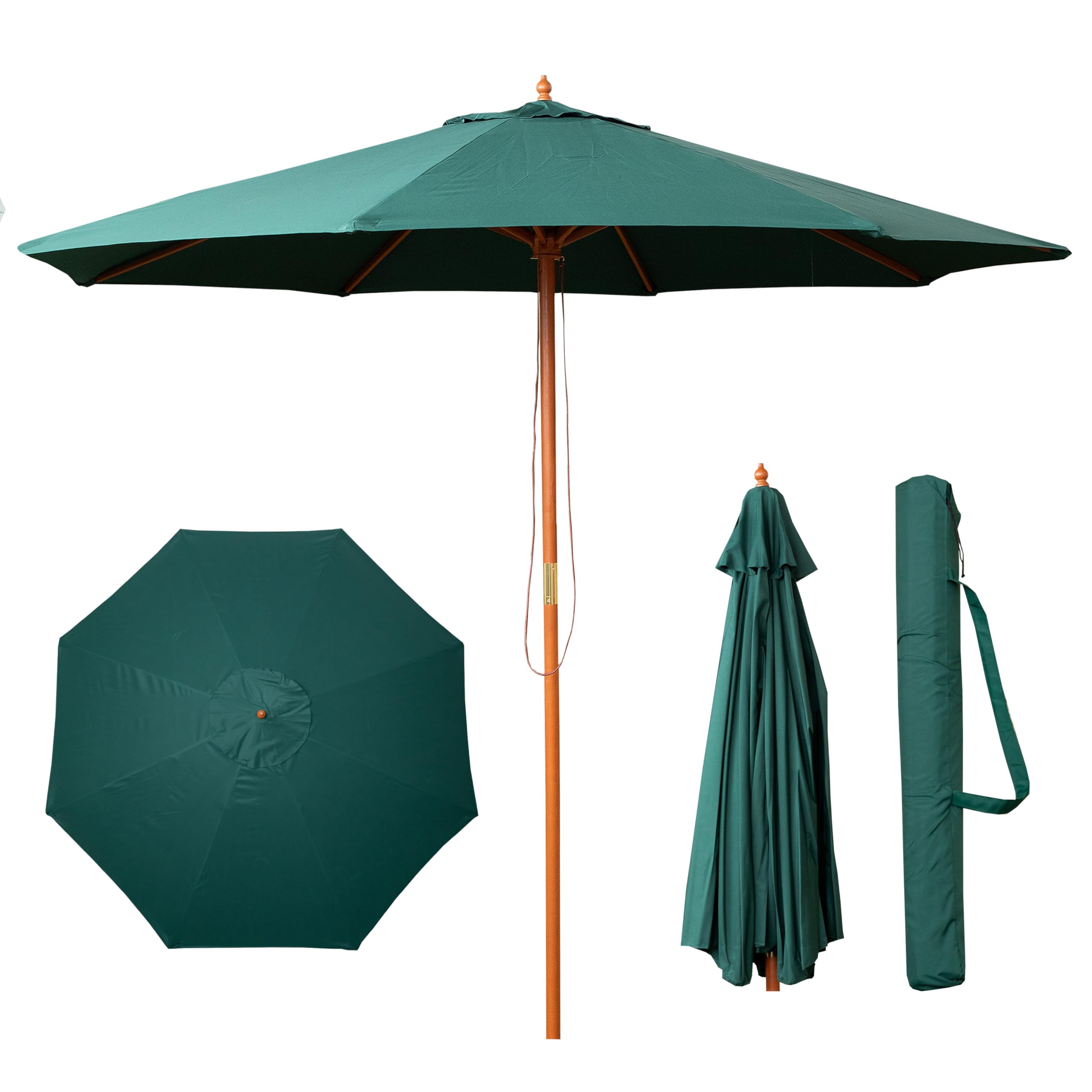 Samuel Alexander - Garden Parasol - 2.7m - Green