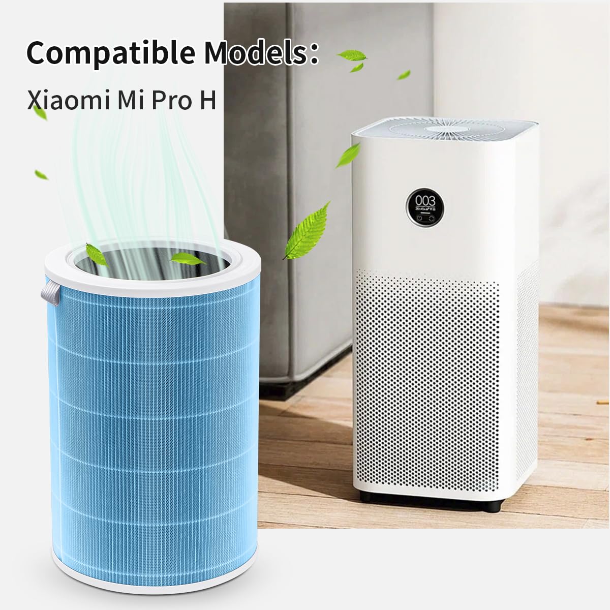 Filtro a carbone attivo Pm2.5 per purificatore d'aria Compatibile con xiaomi pro h filtro hepa, per filtri mi mijia