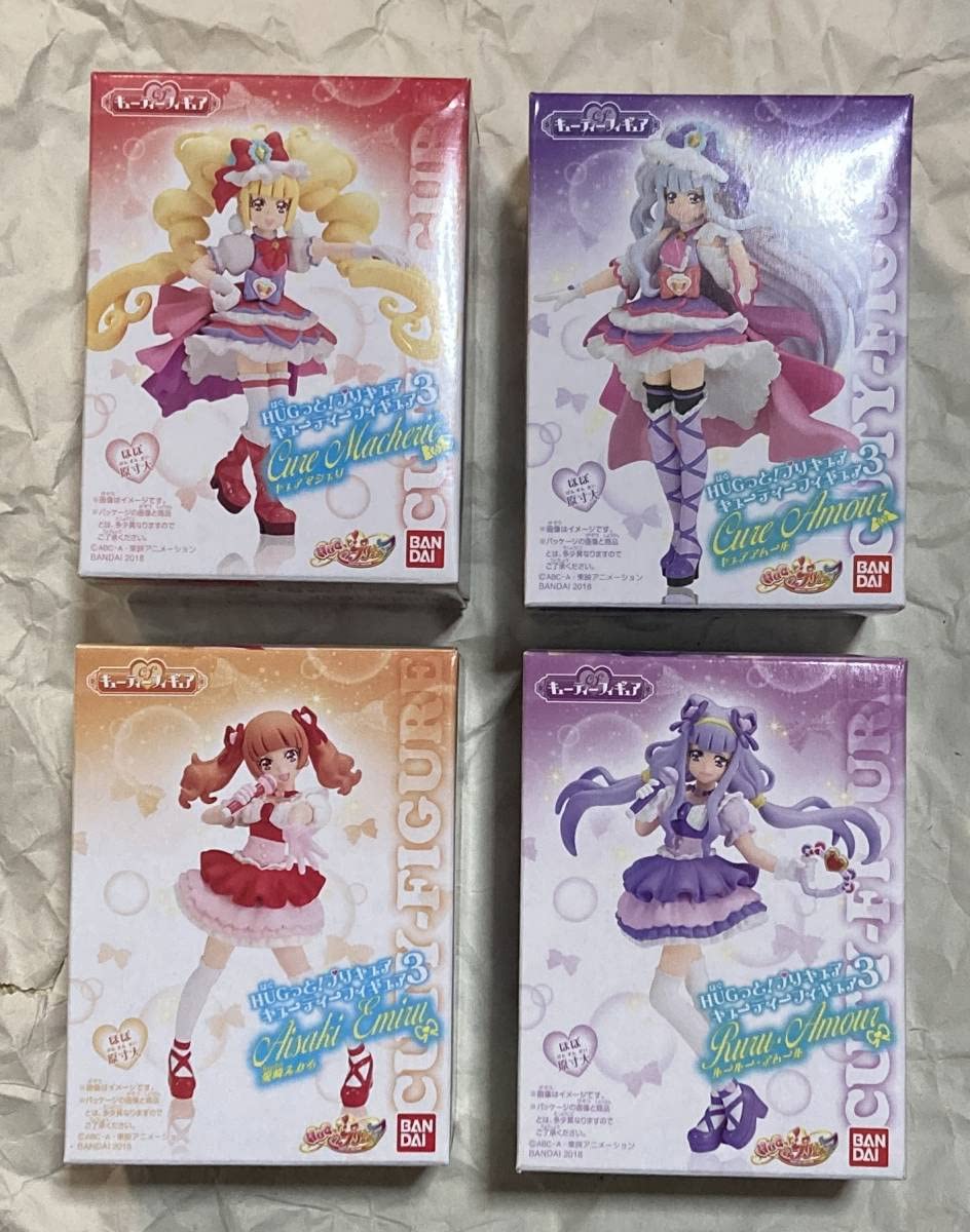 HUGっと!プリキュア マシェリ アムール ルールー えみる フィギュア 愛崎えみる ルールー・アムール HUGっと! プリキュア