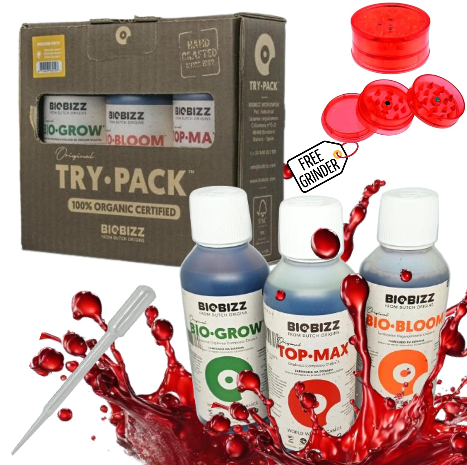 Biobizz Dnger | Biobizz Dnger Set | Biobizz Try Pack | Cannabis Dnger | Cannabis  Dnger Starterset Biobizz | Cannabis Grow Set | Biobizz Trypack indoor |  Biobizz Set | Try Pack Biobizz Indoor Grow : Amazon.de: Garten