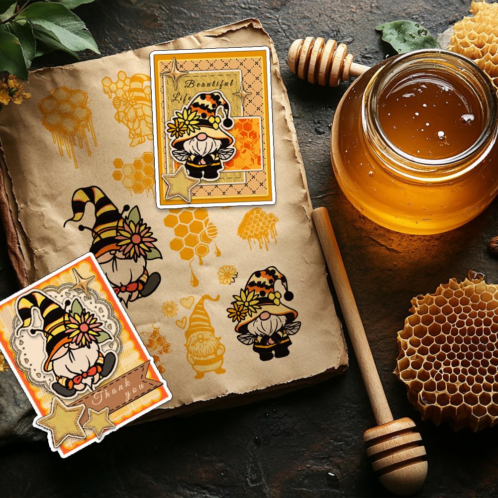 PH PandaHall Timbri Trasparenti Per Filati Per Tessitura, Timbri In Gomma Per Ricamo A Maglia Timbro In Silicone Trasparente Per La Creazione Di Carte Scrapbooking Fai-da-Te Decorazione, 11x16 Cm