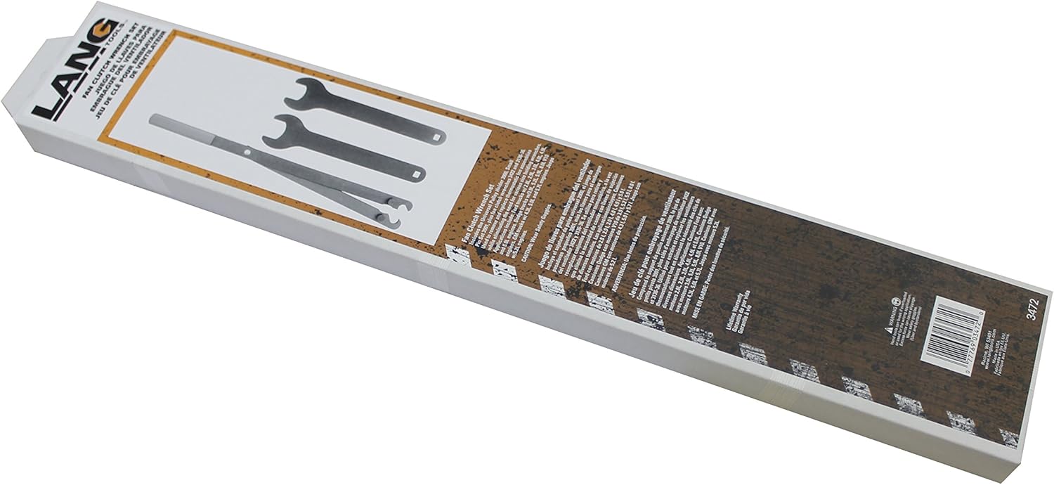 Lang Tools 3472 3-Piece Fan Clutch Wrench Set